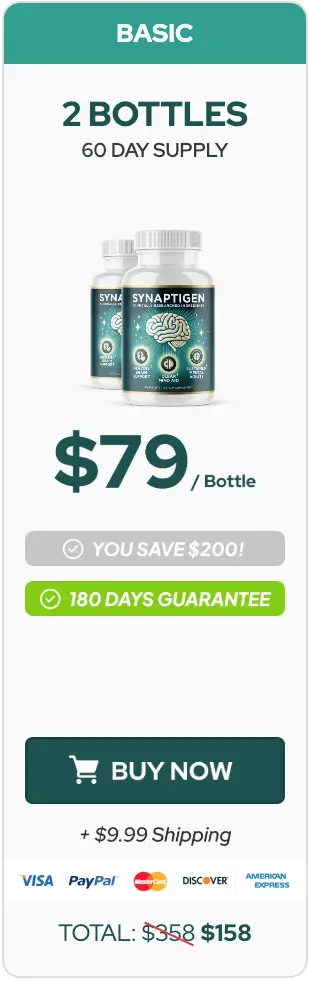 Synaptigen one bottle